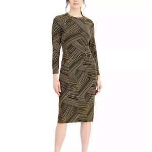 ANNE KLEIN
Metallic Bodycon Dress